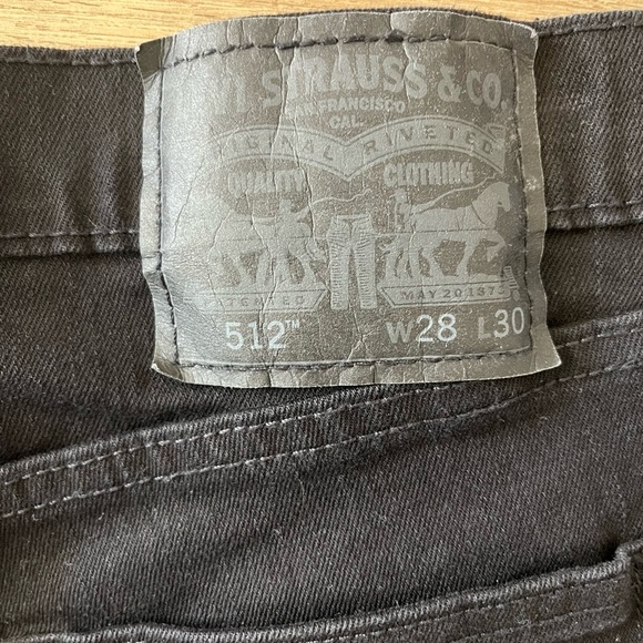 Levis 512 Slim Taper Men’s Jeans 28X30 - Picture 7 of 8
